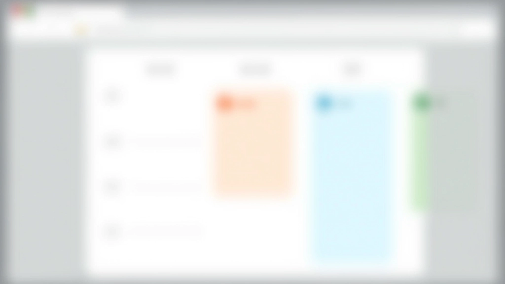Three color-coded calendar sections representing focus blocks, administrative time, and meeting blocks on weekly view